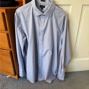 J. Crew Classic Blue Dress Shirt